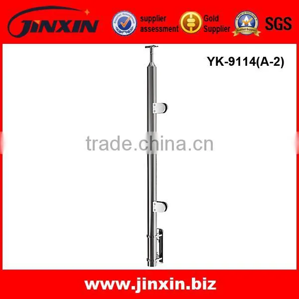 Stainless Steel Balustrades Handrails and Wood Balcony Balustrade photo-4