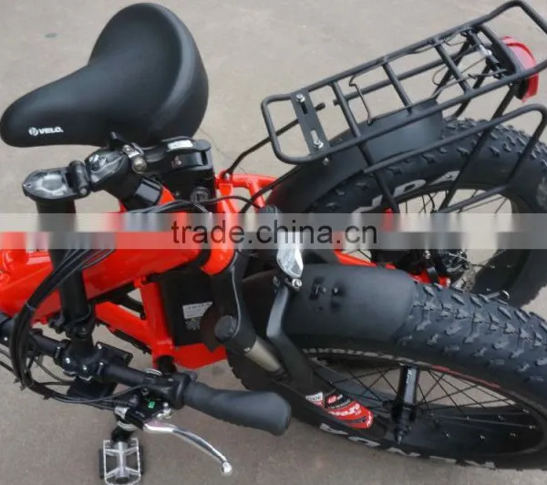 20''*4.0 Folding Electric Bike With 8fun 500W Motor and Sansung 48V 10AH Battery photo-5