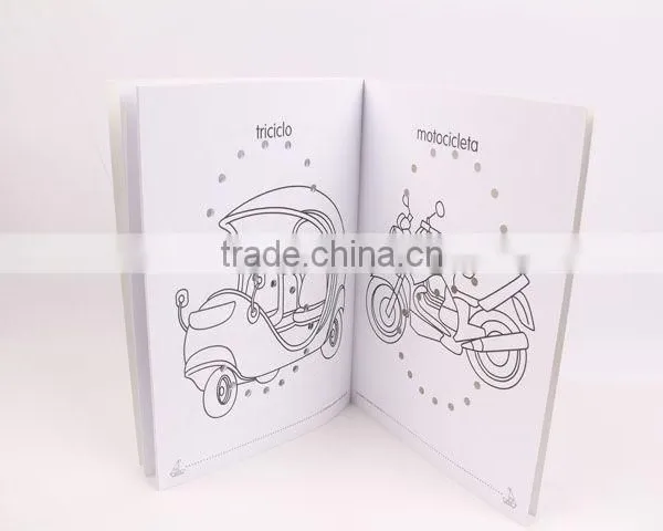 24 Pages Drawing Book of Transports (Spanish) photo-3