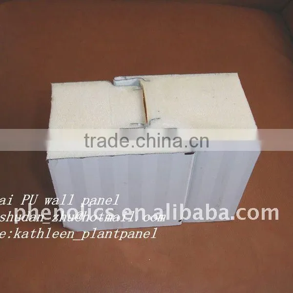 PU/polyurethane Insulated Wall Panel