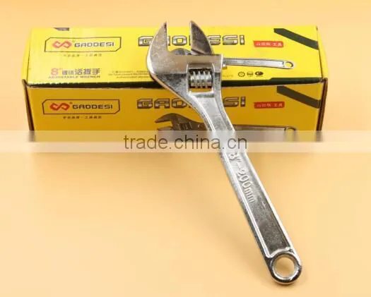 6"to 14" Polishing and Chrome Plated Adjustable Spanner Wrench photo-5