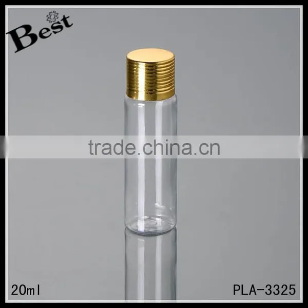 20ml Clear PET Cosmetic Plastic Spray Bottle Wholesale Small Plastic Spray Bottle With Clear Over Cap photo-3