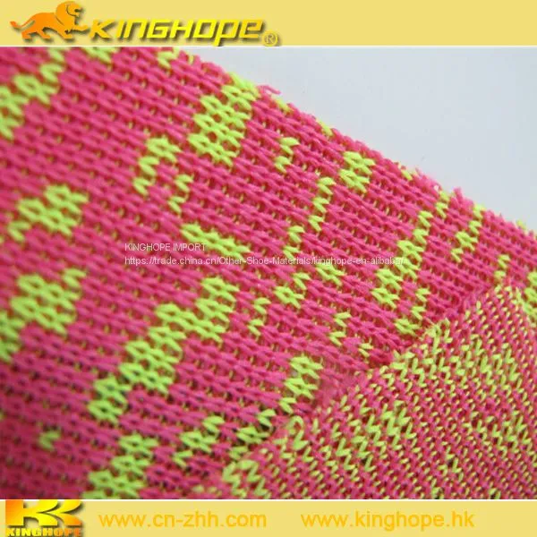 Sports Shoe Upper Material Knitted Raw Material Flyknit Fabric With Flyknit Sport Shoe Upper photo-4