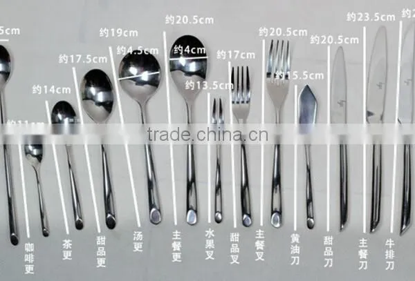 Hollow Handle 304 (18/8) Stainless Steel Spoon and Fork photo-2