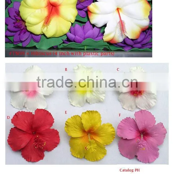 Foam Flowers Hibiscus Hawaiian Floating Flowers