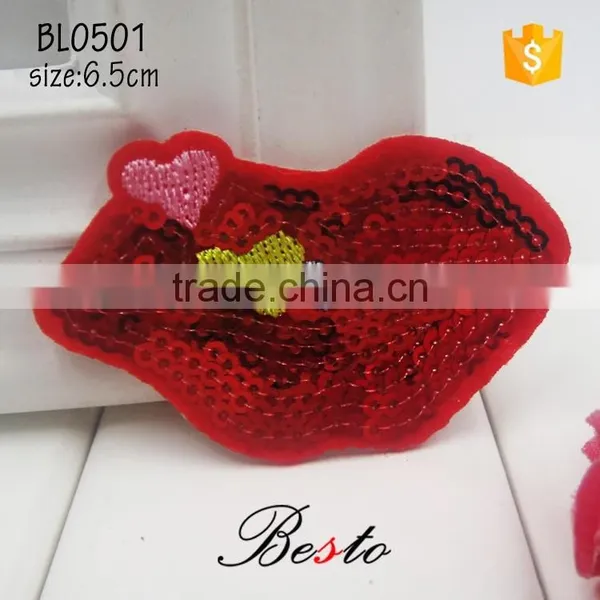 Popular Custom Wholesale Paillette Sequin Applique for Dress photo-5
