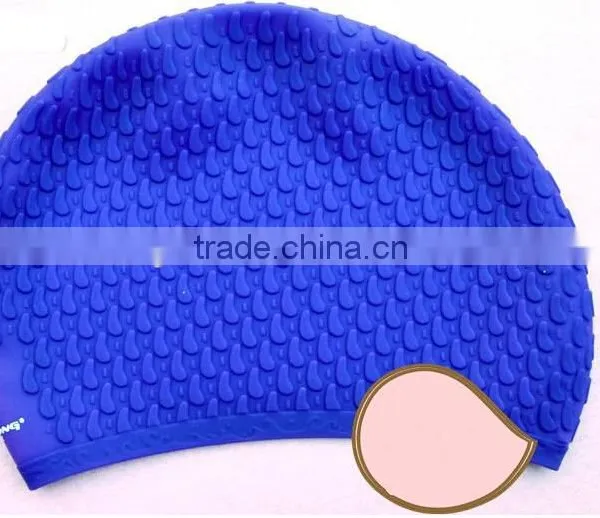 Girls Kids Cartoon Lycra Swimming Cap Hat Swim Bathing Cap photo-4