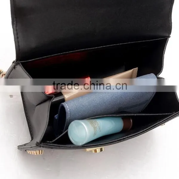 Zm50329b 2017 Europe Fashion Lady Crossbody Bag Rivet Renovate Single Shoulder Women Handbag photo-5