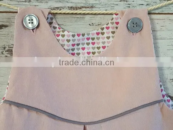 Girl Pinafore Dress Kids Easter Bunny Pink Dress photo-4