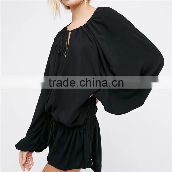 2017 Newest Fashion Wholesale Long Sleeve One Piece Jumpsuit for Women photo-4