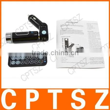 3-in-1 LED Display Car MP3 Player Bluetooth FM Transmitter Handsfree Car Kit With SD Card Slot 5V/2.1A USB Car Charger photo-3