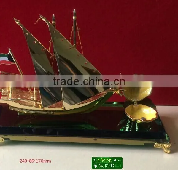 Qatar Story Pearl Shell Boat Gift Qatar Gift photo-2