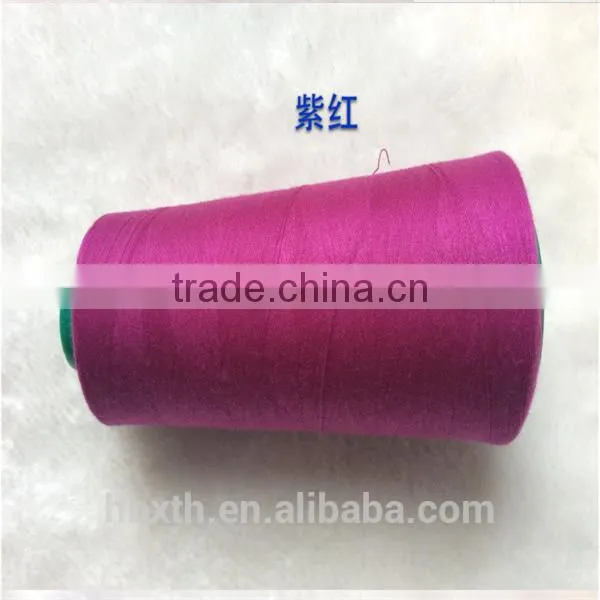 Dope Dyed 100% Spun Polyester Sewing Thread 5000 Yard 40/2