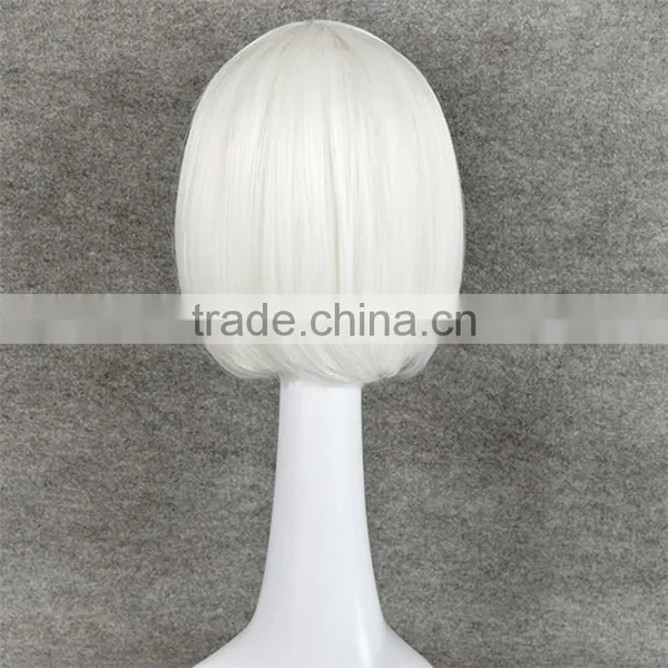 AD3037 Wig Cosplay Hokage Ninjia Short Silver White Cosplay Wigs photo-3