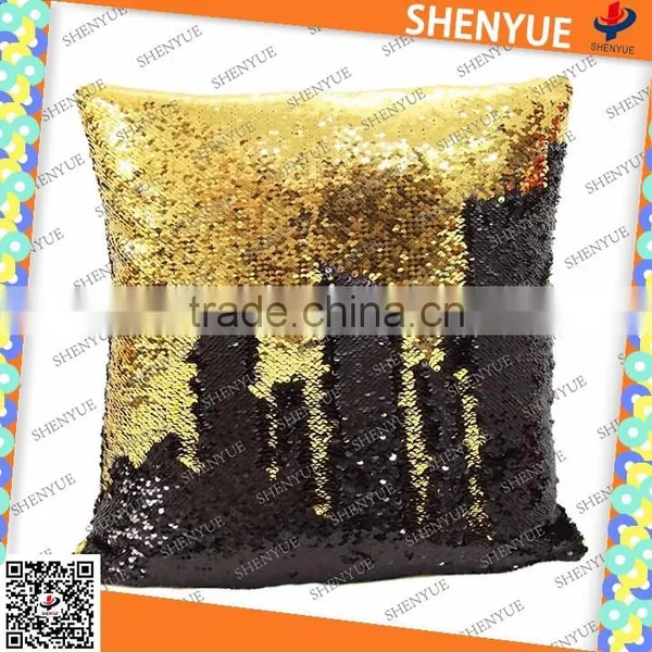 Mermaid Reversible Double Side Sequin Pillow Wholesale China photo-4
