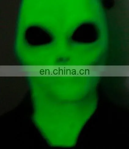 2015 the Latest Design Prop With New Product as Shiny Led Dress Alien Rubber Mask photo-2
