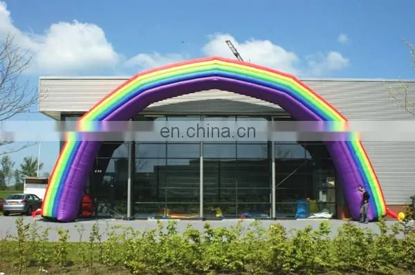 2018 Hot Sale Inflatable Rainbow Arch,rainbow Balloon Arch for Events photo-2