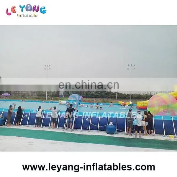 Powder Coated Galvanized Steel Pool For Family And Commercial Use photo-2
