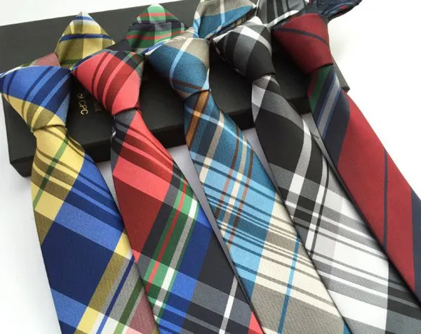 Summer Paisley Silk Woven Neckties Solid Colors Ivory