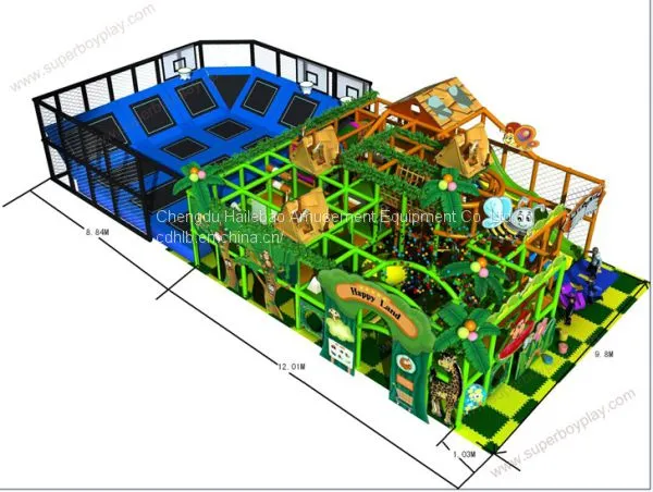 HLB-I17024 Игрушки для детского amusement park . Мягкие игровые комплексы для детей для помещений