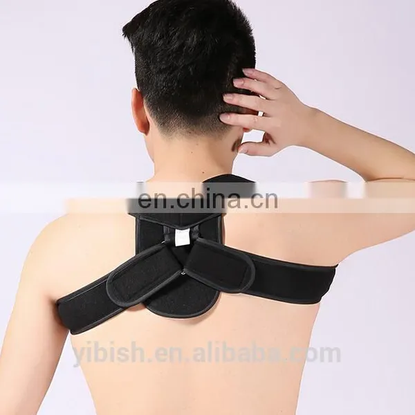 Upper Back Posture Corrector Brace and Clavicle Support for Fractures, Sprains, and Shoulders #BZ-007 photo-2