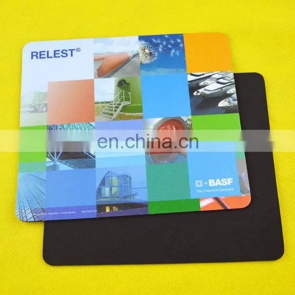 Anti Slip Square Mousepad Hot Gift Made in China photo-3