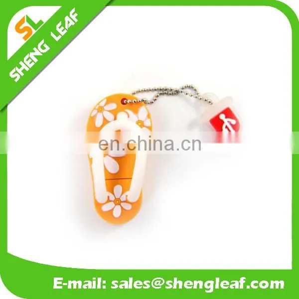 2016 Promotional Gifts Custom Rubber Slipper Shaped Mini Cute Usb photo-4