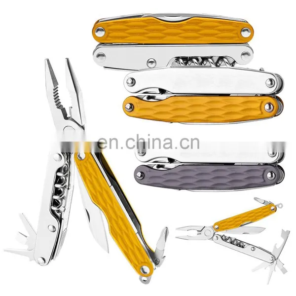 2017 NEW Foldable Stainless Steel and Anodized Aluminum Multi Tool