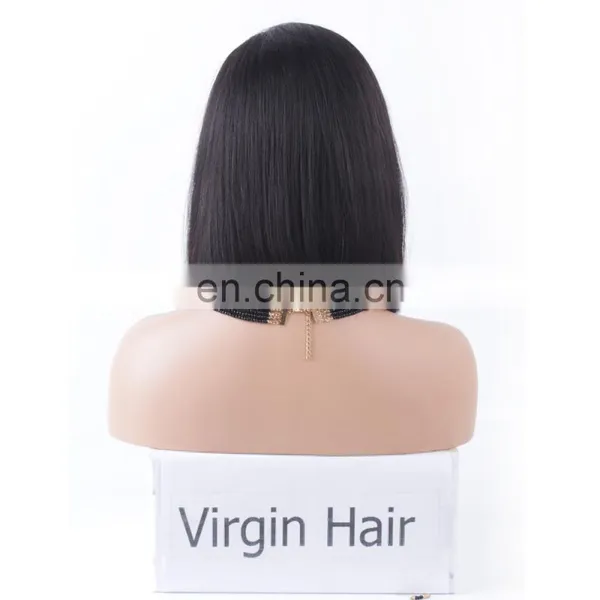 Raw Indian Hair Wholesale Lace Front Wig Preplucked Free Wig Catalogs photo-6