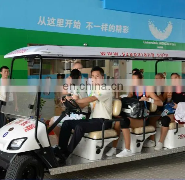 48volt Electric 8 Person Golf Cart Golf Buggy With CE Certificate and Steel Golf Cart Body photo-2