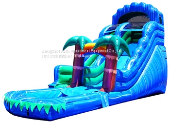 Inflatable Slip and Slide Inflatable Water Slide Axs-15 photo-5