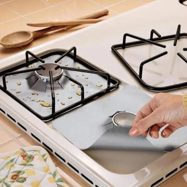 1/2/4PCS Gas Stove Protector Gas Stove Cooker Cover Liner Clean Mat Kitchen Gas Stove Stovetop Protector Kitchen Accessories