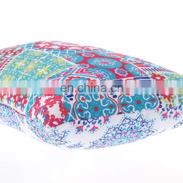 Cozy Bolster Pillow Cases Covers for Couch Bed Sofa Manual Hand Painted Print Vintage Mandala Flora Outdoor Cushion photo-7
