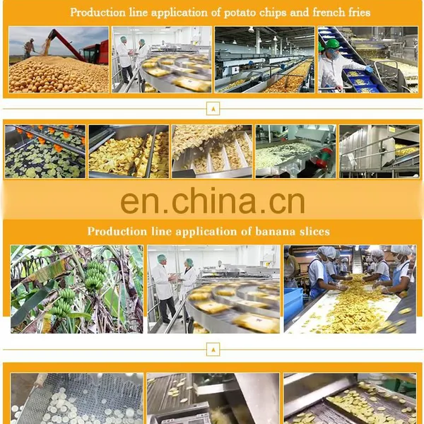 Quality Machinery With Food Grade SUS 304 French Fries Production Line From Raw Potato photo-7