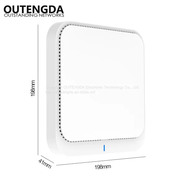 802.11ax Wifi6 High-Power Ceiling Ap Enterprise Wireless Access Point For Smart Hospital Hotel Distributed Wifi Coverage Router photo-3
