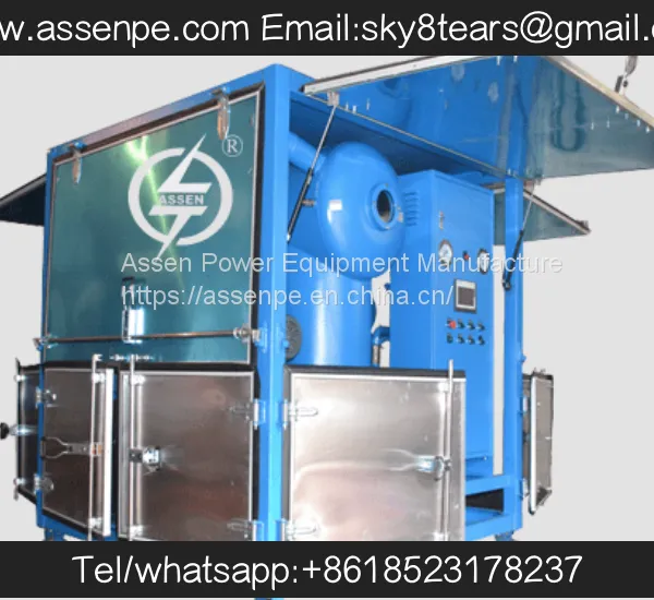 Online Operation ISO Certified Transformer Oil Filtration Machine for Transformer Maintain photo-5