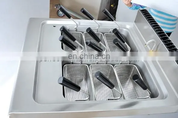 Double Tank Industrial Electrical Stainless Steel Pasta Cooker photo-2