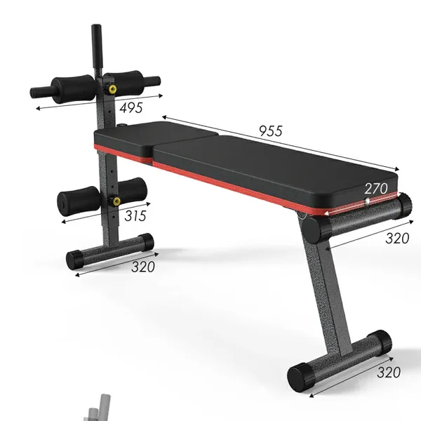 Multifunction Weight Training Gym Adjustable Sit up Weight Bench photo-2