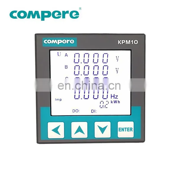 3 Phase Rs485 Modbus LCD Digital Panel Multifunction Electric Meter photo-4
