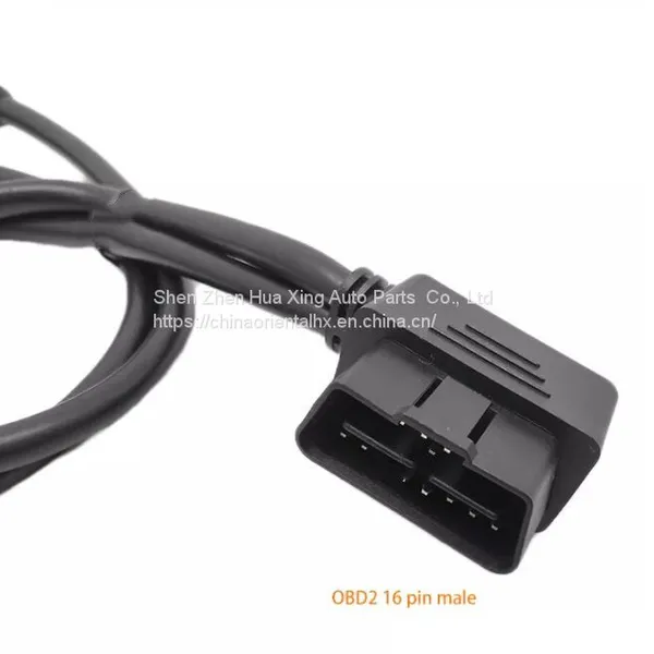 Universal OBD II OBD2 Splitter Extension Y Cable Adapter J1962 for GPS Tracking Devices Diagnostic photo-2