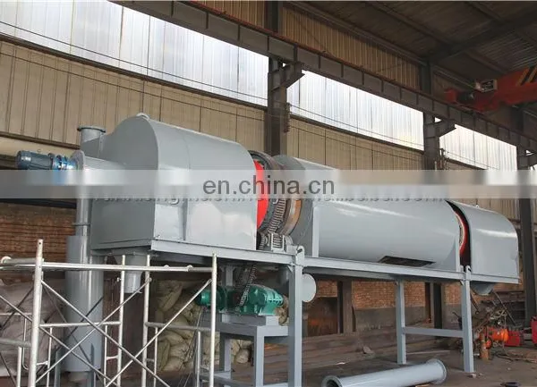 Horizontal Continuous Rotary Activated Carbon Airflow Carbonization Furnace photo-4