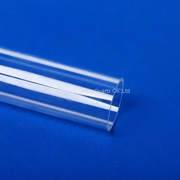 Clear Quartz Glass Tube Fused Clear Quartz Tube Heater photo-3