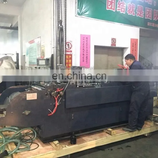 ZF390 Automatic Pocket & Wallet Envelope Making Machine Flap Coating Equipment photo-4
