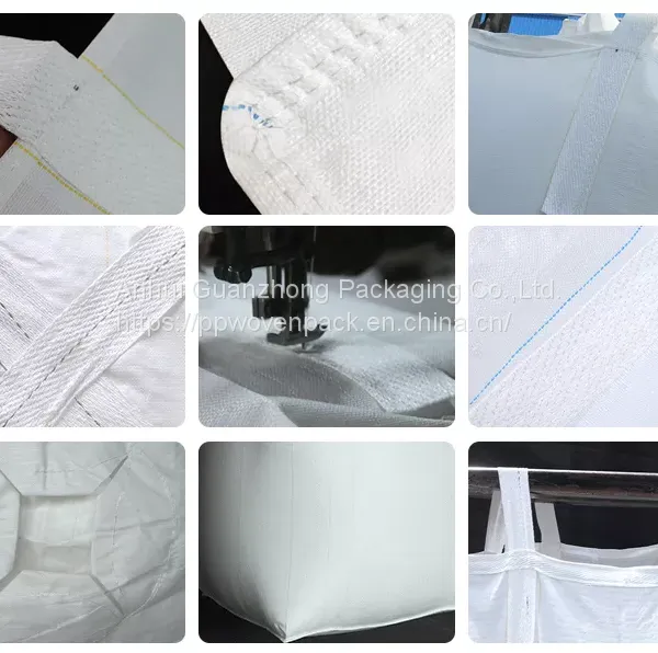 Factory Direct 500 Kg 1 Ton PP Industry Sand Big Bag Jumbo Bulk Bags Bigbag FIBC Ton Bag photo-4
