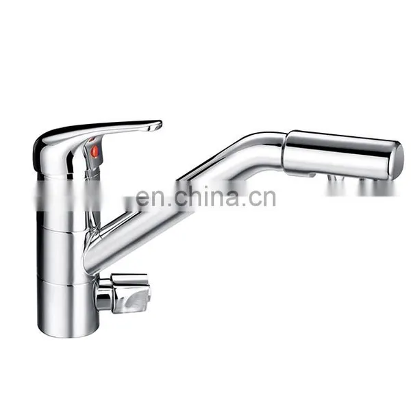 Kitchen Faucet With Filter Household Three in One Faucet Three Way Faucet