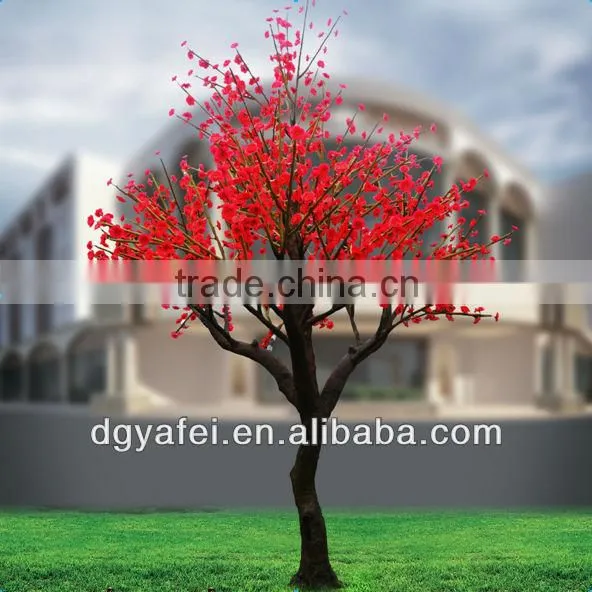 Lighted LED Artificial Peach Blossom Tree