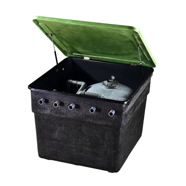 Luxury Complete Filtration Disinfection System for Swimming Pools Fiberglass Underground Buried Filter Top Mount Water Output photo-3