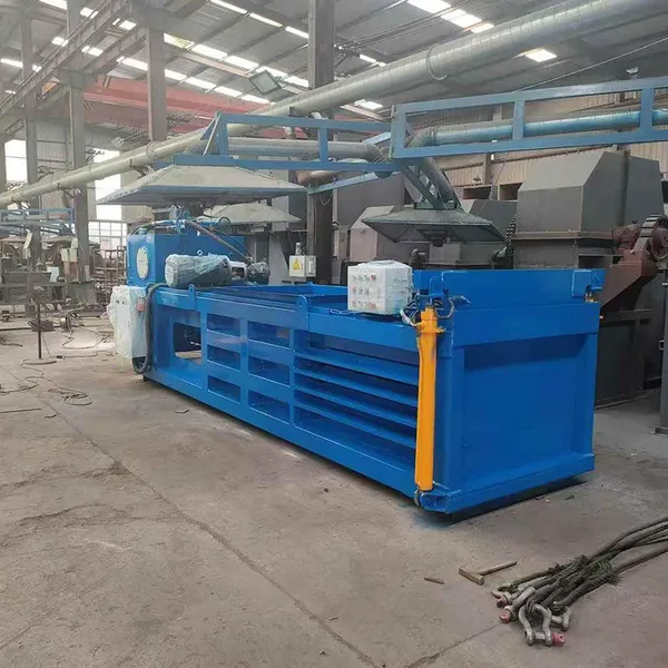 Hydraulic Baling Machine for Recycling Waste Materials; Hydraulic Baling Machine for Waste Cardboard Boxes. photo-4