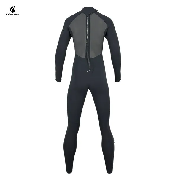 3MM Neoprene Womens Mens Wetsuits Print Sleeves Diving Fullsuit Blindstitched Steamer photo-2