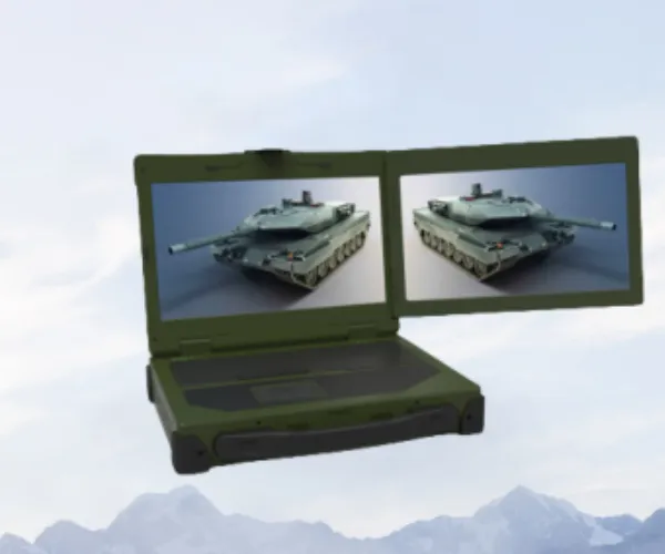 Industrial Laptop Twin 15.6-Inch Screens Portable Chassis Powerful i7 Processor Tailored Solutions photo-5